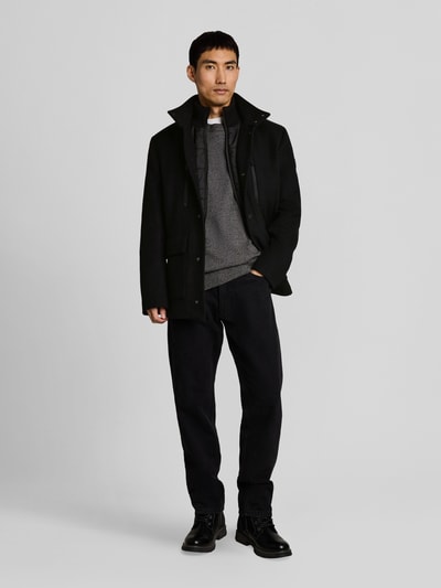 Tom Tailor Funktionsjacke mit Stehkragen Black 1