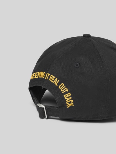 Dsquared2 Basecap aus reiner Baumwolle Black 4