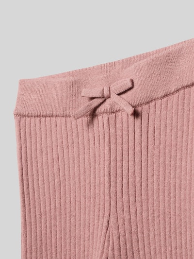 Mayoral Slim Fit Leggings mit Feinripp Altrosa 2