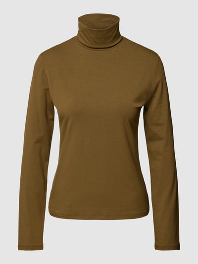 Marc O'Polo Longsleeve mit Rollkragen Khaki 2