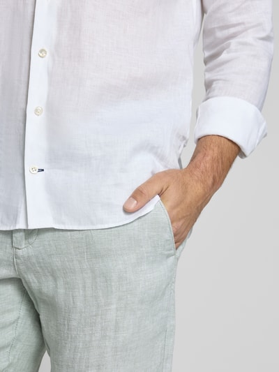 MCNEAL Leinenhose mit Tunnelzug und Gesäßtaschen Grass 3