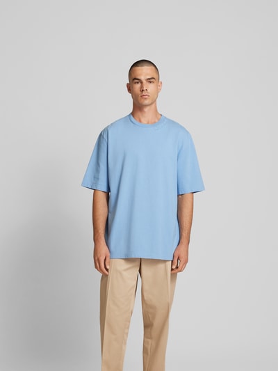 Marni Oversized T-Shirt 1/2-Ärmel Bleu 4