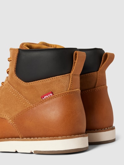 Levi’s® Acc. Boots met veters, model 'JAX PLUS' Lichtbruin - 2