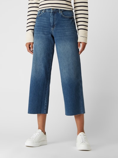 Smith and Soul Culotte van denim Jeansblauw - 4