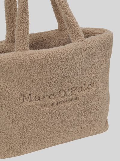 Marc O'Polo Shopper mit Teddy-Oberfläche Taupe 4