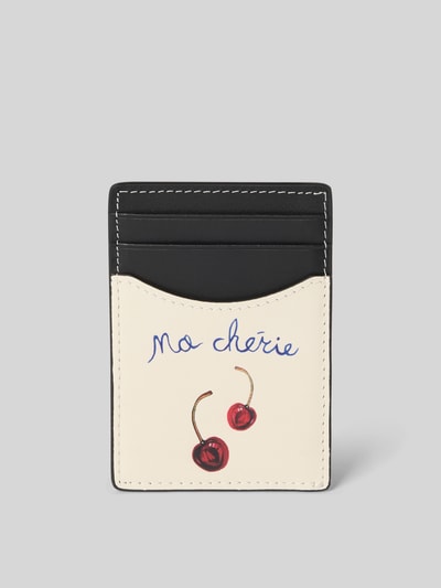 Duke & Dexter Portemonnaie mit Label-Print Black 1