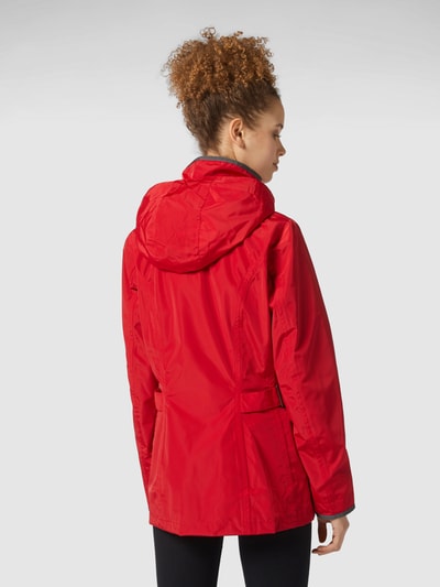 Wellensteyn Regular Fit Funktionsjacke mit abnehmbarer Kapuze Modell 'ARUBA' Rot 5