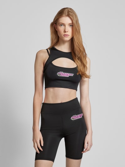 Review Powerpuff Girls x REVIEW -
Crop Top mit Motiv-Print Black 4