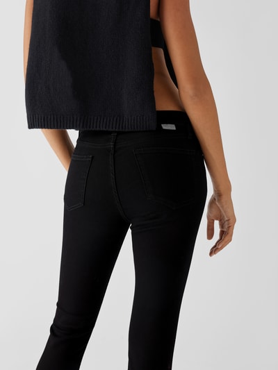 Boyish Mid Rise Jeans im Skinny Fit Schwarz 6