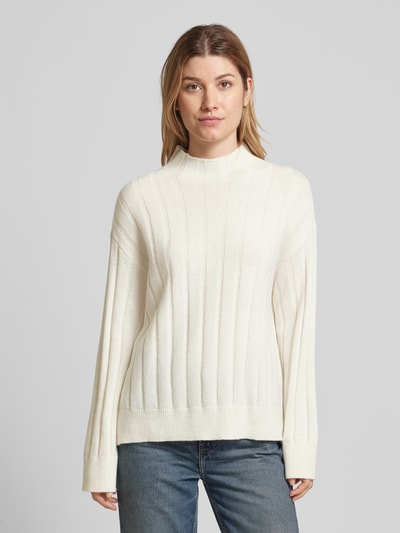 Gant Strickpullover mit Stehkragen Offwhite 4