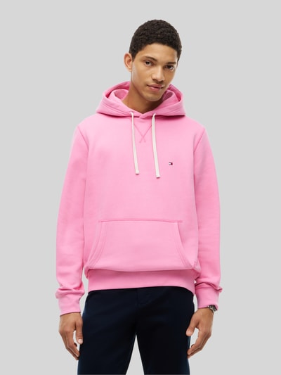 Tommy Hilfiger Regular Fit Hoodie aus Baumwoll-Mix Pink 4