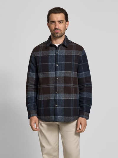 Barbour Kurtka koszulowa o kroju regular fit z kieszeniami na piersi Ciemnobrązowy 4