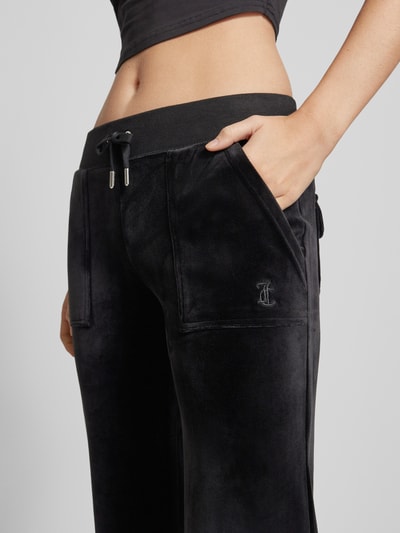 Juicy Couture Joggingbroek met elastische band en steekzakken Zwart - 3