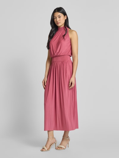 Samsøe Samsøe Maxikleid mit Stehkragen Modell 'UMA' Rose 1