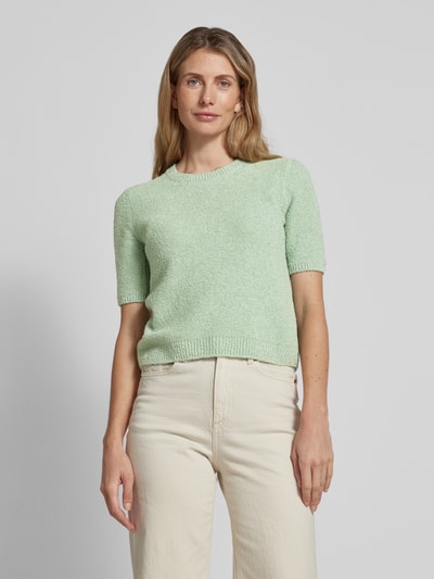 Marc O'Polo Regular Fit Pullover aus Baumwoll-Mix Mint 4