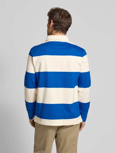 Gant Sweatshirt mit Polokragen Modell 'RUGGER' Royal 5