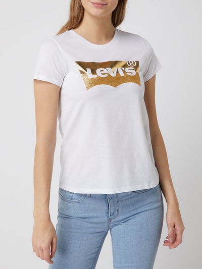 Levi's® T-Shirt mit Logo-Print  Weiss 4