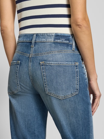 Cambio Flared jeans met 5-pocketmodel, model 'GINI' Lichtblauw - 3