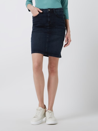 Tom Tailor Jeansrok in Italiaanse lengte  Jeansblauw - 4