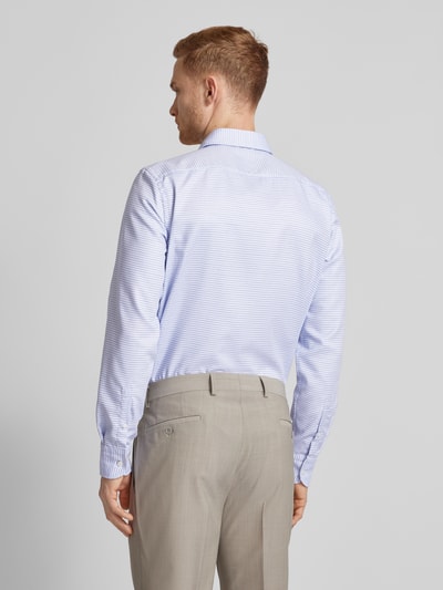 BOSS Casual Fit Business-Hemd mit Haifischkragen Bleu 5