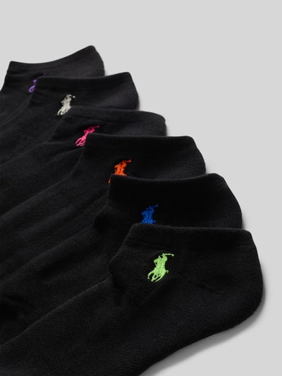 Polo Ralph Lauren Skarpetki sneaker w 6‑pakiecie Czarny 2