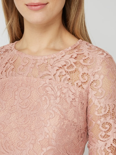 DOROTHY PERKINS Jurk met gebloemd kant  Rosé - 3