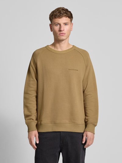 Marc O'Polo Denim Relaxed Fit Sweatshirt aus reiner Baumwolle Beige 4