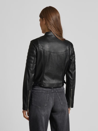 Guess Jack van kunstleer met ritsluiting opzij, model 'JEANNINE' Zwart - 5