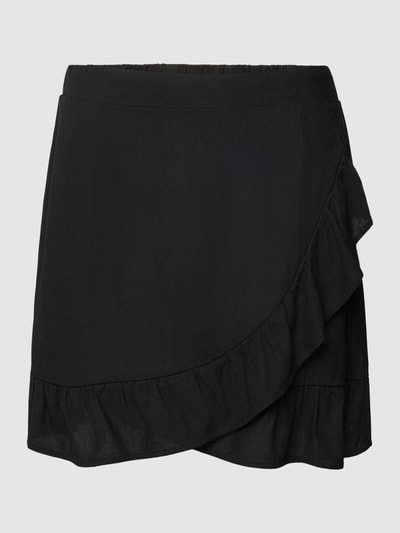 Vero Moda Spódnica mini z falbanami model ‘MYMILO’ Czarny 2