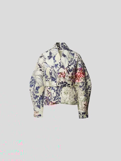 Chufy Jacke in Stepp-Optik Weiß 2