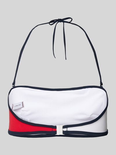 TOMMY HILFIGER Bandeau in colour-blocking-look Marineblauw - 3
