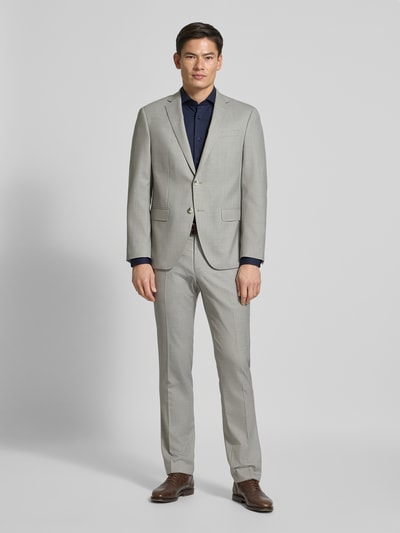 BOSS Slim Fit Businesshemd aus Baumwoll-Mix Marine 1