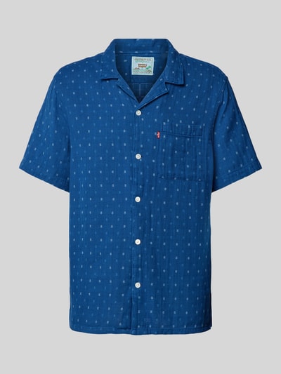 Levi's® Relaxed fit vrijetijdsoverhemd met borstzak, model 'THE SUNSET CAMP' Marineblauw - 2