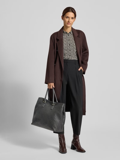 Abro Shopper mit Logo-Applikation Modell 'Rooftop' Black 1