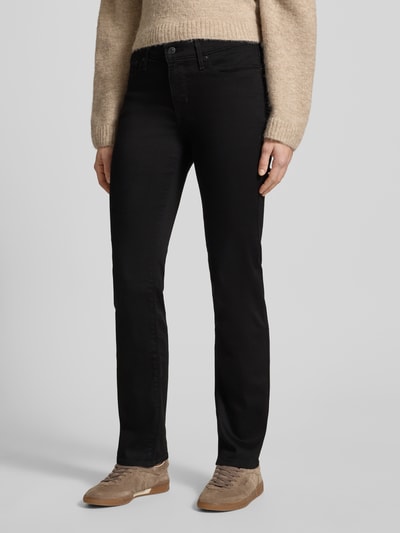 Levi's® 300 Jeansy o kroju straight fit z bawełny BCI z 5 kieszeniami Czarny 4