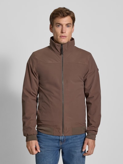 Didriksons Kurtka ze stójką model ‘ALVIN’ Ciemnobrązowy 4