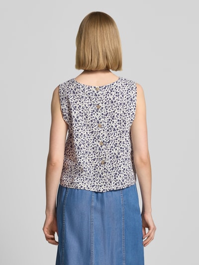 b.young Top mit Knopfleiste Modell 'FALAKKA' Bleu 5
