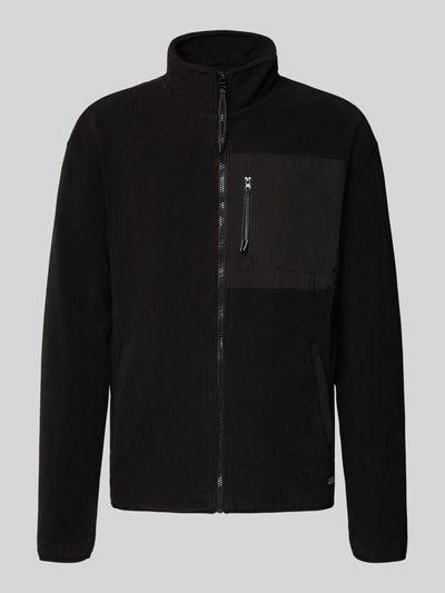 Blend Sweatjack met opstaande kraag Zwart - 2