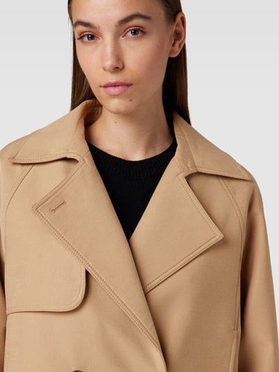 comma Casual Identity Jacke mit Ärmelriegel Camel 3