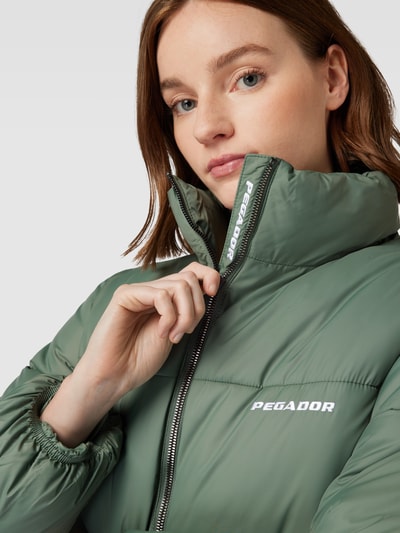 Pegador Steppjacke mit Stehkragen Modell 'GEORGIA' Dunkelgruen 3