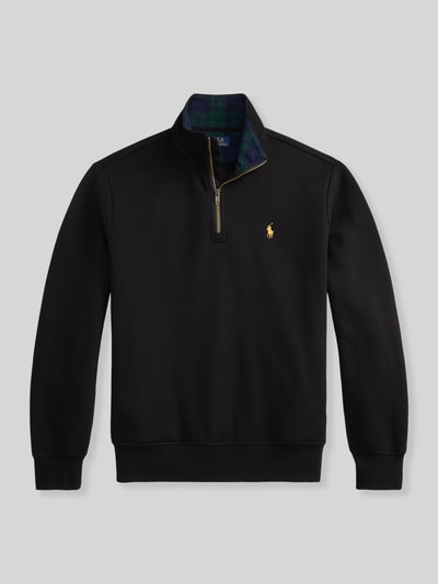 Polo Ralph Lauren Sweatshirt mit Troyerkragen Black 3
