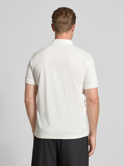 SELECTED HOMME Regular Fit Poloshirt aus Baumwoll-Mix Modell 'FAVE' Weiss 5