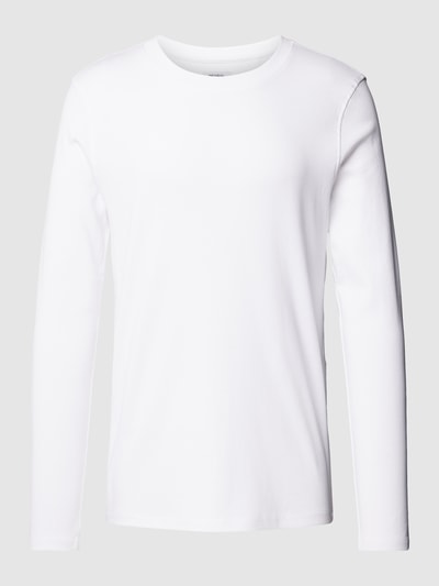 MCNEAL Longsleeve mit Rundhalsausschnitt Weiss 2