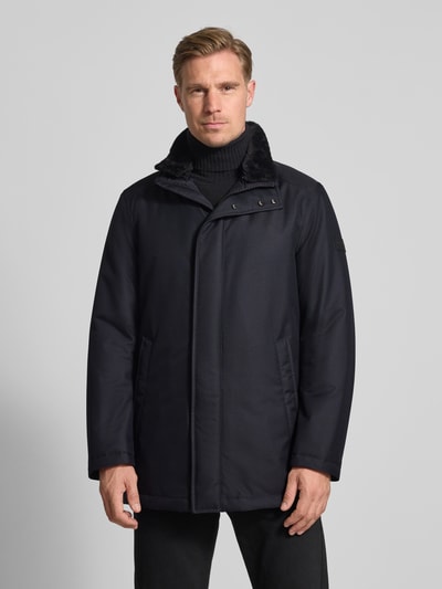 HECHTER PARIS Mantel mit Stehkragen Marine 4