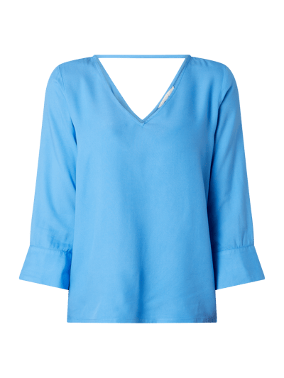 Tom Tailor Denim Blusenshirt mit Dreiviertelärmeln  Blau 2