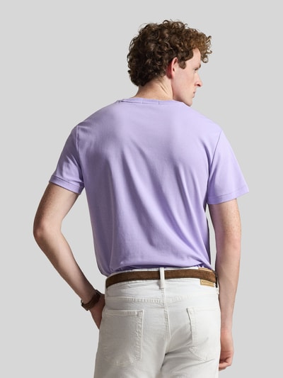 Polo Ralph Lauren regular fit T-shirt van puur katoen Paars - 5