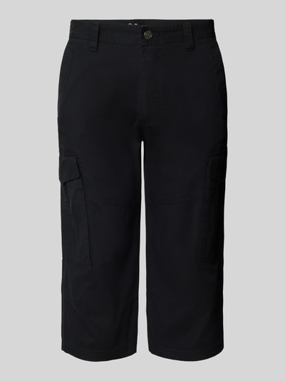 s.Oliver BLACK LABEL Relaxed Fit Bermudas aus Baumwoll-Mix Black 2