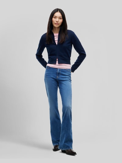 Tommy Jeans Regular fit sweatjack van katoenmix Marineblauw - 1