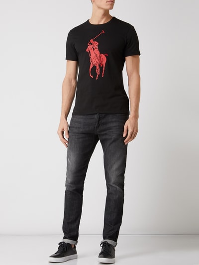 Polo Ralph Lauren Custom Slim Fit T-Shirt aus Baumwolle  Black 1