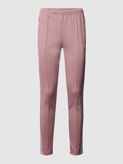 adidas Originals Sweatpants mit Logo-Streifen Mauve 2